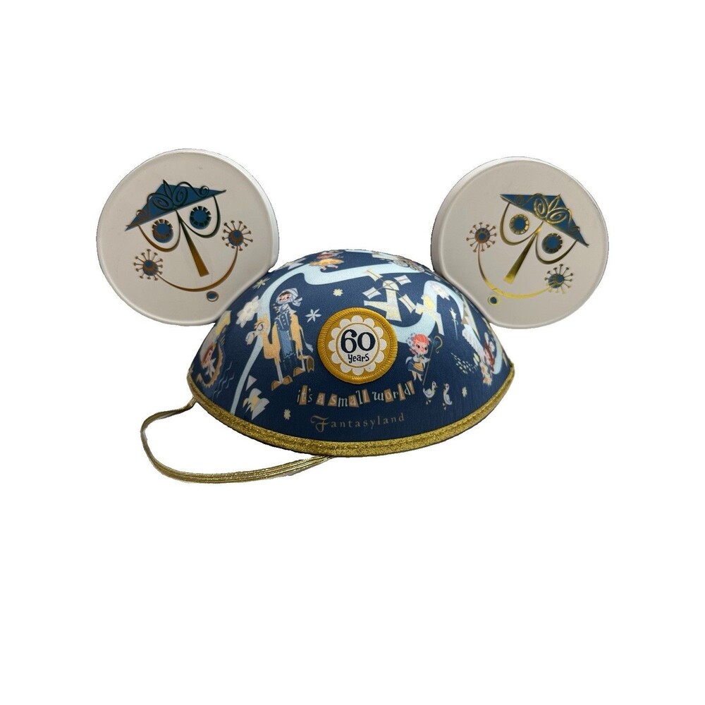 Disney Parks It's a Small World 60th Anniversary Ear Hat